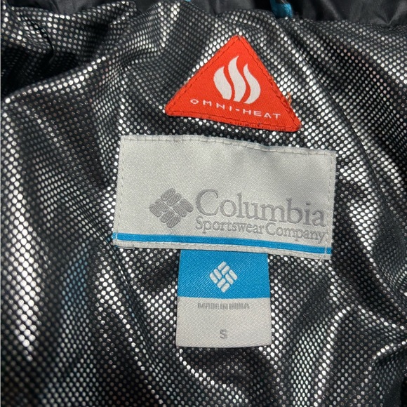 Columbia Black Puffer Jacket men’s small - Picture 2 of 4
